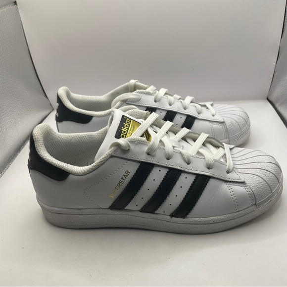 ADIDAS SUPERSTAR MENS SIZE 6 CLOUD WHITE/ CORE BLACK / CLOUD WHITE - Picture 4 of 10
